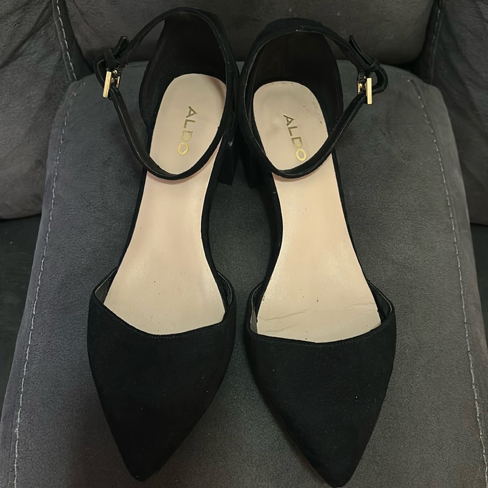 Aldo Zulian block Blocked Heel Shoes Size 7